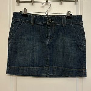 Gap Jean Skirt Size 10